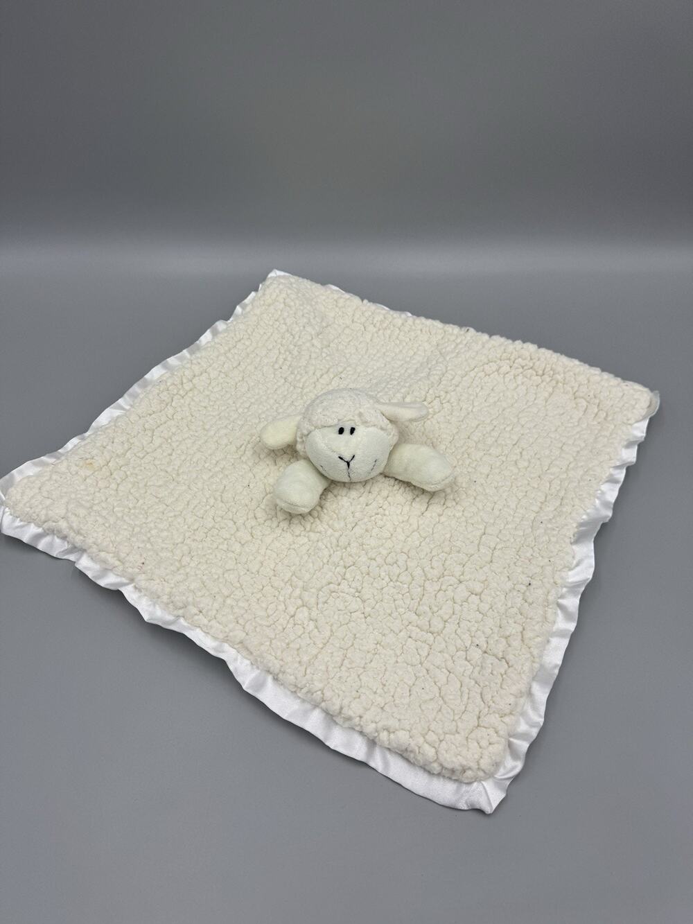 Stephan Baby Lamb Sheep Lovey Plush Security Blanket